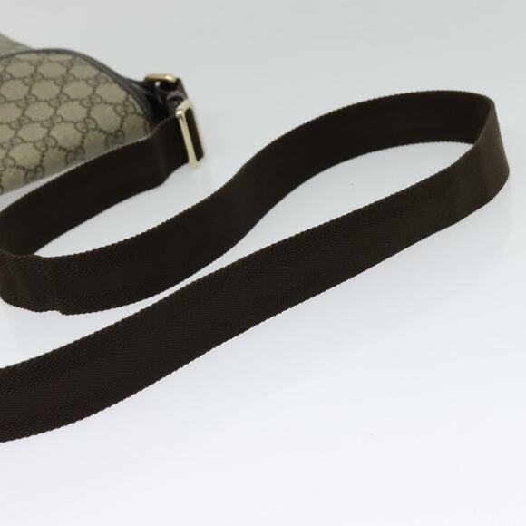 GUCCI GG Supreme Shoulder Bag Pvc Beige Gold - Picture 7 of 16